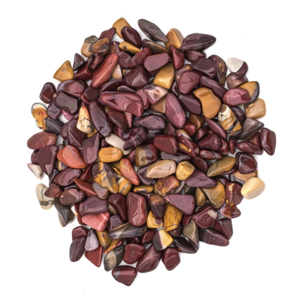 1 lb Tumbled Mookaite Jasper Gemstone Crystal Bulk Gems Wholesale Metaphysical